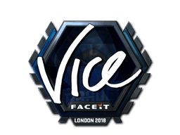 Sticker | vice (Foil) | London 2018 (Sticker | vice (Foil) | London 2018)