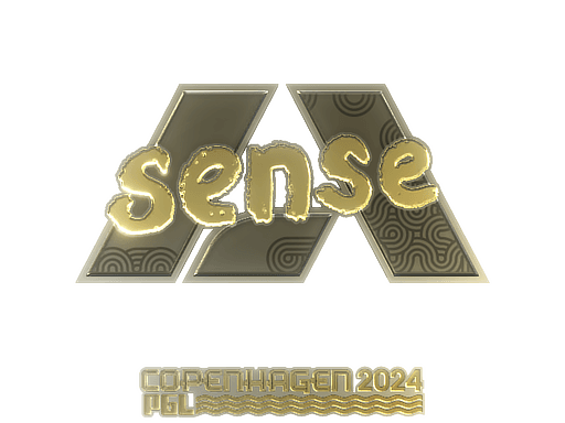 Sticker | sense (Gold) | Copenhagen 2024 (Sticker | sense (Gold) | Copenhagen 2024)