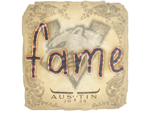 Sticker | fame | Austin 2025 (Sticker | fame | Austin 2025)