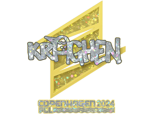 Sticker | kraghen (Glitter) | Copenhagen 2024 (Sticker | kraghen (Glitter) | Copenhagen 2024)