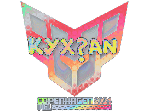 Sticker | kyxsan (Holo) | Copenhagen 2024 (Sticker | kyxsan (Holo) | Copenhagen 2024)