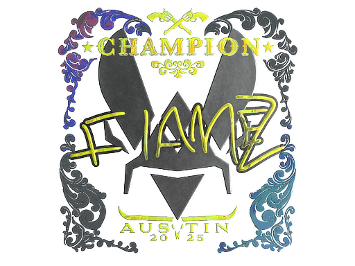 Sticker | FlameZ (Holo, Champion) | Austin 2025 (Sticker | FlameZ (Holo, Champion) | Austin 2025)