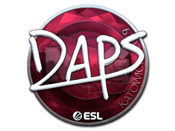 Sticker | daps (Foil) | Katowice 2019 (Sticker | daps (Foil) | Katowice 2019)
