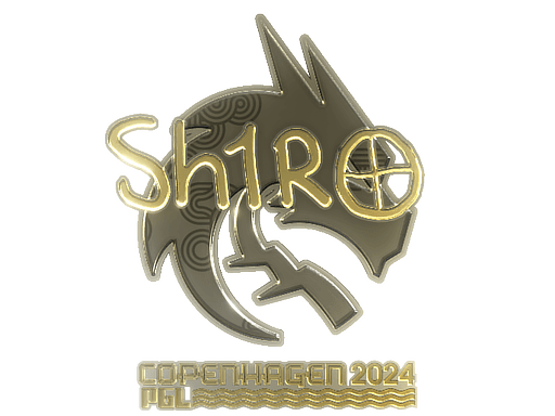 Sticker | sh1ro (Gold) | Copenhagen 2024 (Sticker | sh1ro (Gold) | Copenhagen 2024)