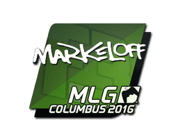 Sticker | markeloff | MLG Columbus 2016 (Sticker | markeloff | MLG Columbus 2016)
