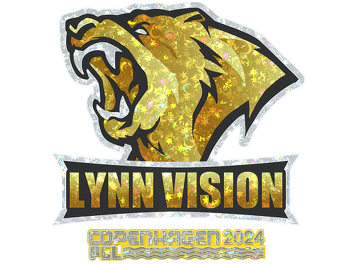 Sticker | Lynn Vision (Glitter) | Copenhagen 2024 (Sticker | Lynn Vision (Glitter) | Copenhagen 2024)