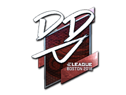Sticker | DD (Foil) | Boston 2018 (Sticker | DD (Foil) | Boston 2018)