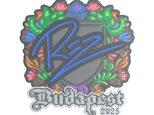 Sticker | REZ (Embroidered) | Budapest 2025 (Sticker | REZ (Embroidered) | Budapest 2025)
