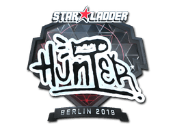 Sticker | huNter- (Foil) | Berlin 2019 (Sticker | huNter- (Foil) | Berlin 2019)