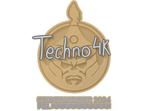 Sticker | Techno4K | Copenhagen 2024 (Sticker | Techno4K | Copenhagen 2024)