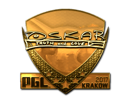 Sticker | oskar (Gold) | Krakow 2017 (Sticker | oskar (Gold) | Krakow 2017)