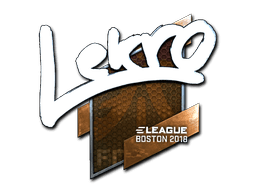 Sticker | Lekr0 (Foil) | Boston 2018 (Sticker | Lekr0 (Foil) | Boston 2018)