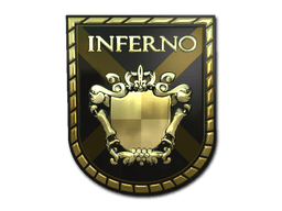 Sticker | Inferno (Gold) (Sticker | Inferno (Gold))
