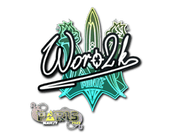 Sticker | Woro2k | Paris 2023 (Sticker | Woro2k | Paris 2023)