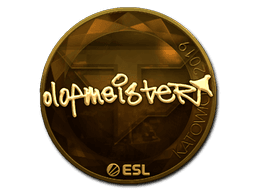 Sticker | olofmeister (Gold) | Katowice 2019 (Sticker | olofmeister (Gold) | Katowice 2019)