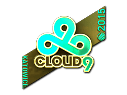 Sticker | Cloud9 G2A (Gold) | Katowice 2015 (Sticker | Cloud9 G2A (Gold) | Katowice 2015)