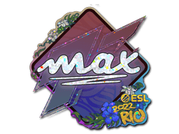 Sticker | max (Glitter) | Rio 2022 (Sticker | max (Glitter) | Rio 2022)