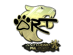 Sticker | arT (Gold) | Antwerp 2022 (Sticker | arT (Gold) | Antwerp 2022)