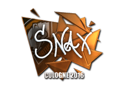 Sticker | Snax (Foil) | Cologne 2016 (Sticker | Snax (Foil) | Cologne 2016)