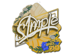 Sticker | s1mple | Rio 2022 (Sticker | s1mple | Rio 2022)