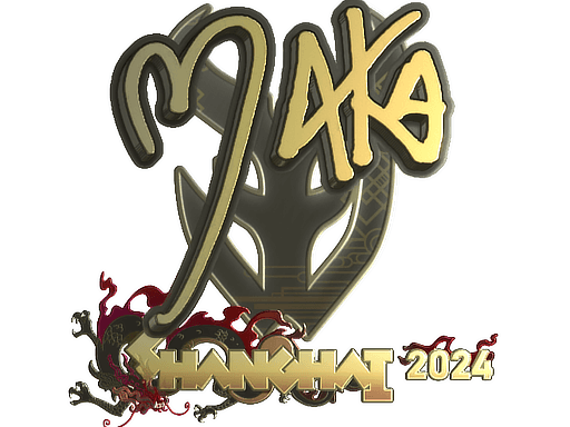 Sticker | Maka (Gold) | Shanghai 2024 (Sticker | Maka (Gold) | Shanghai 2024)