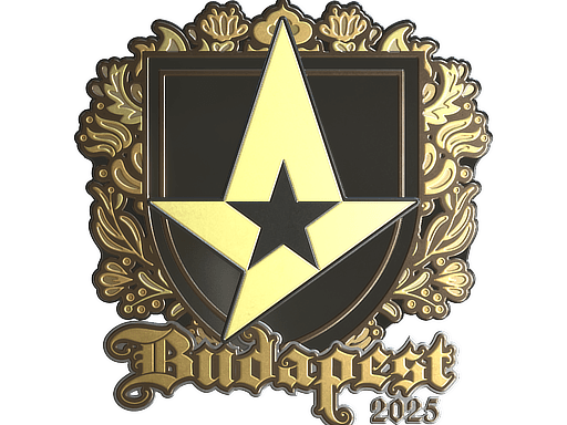Sticker | Astralis (Gold) | Budapest 2025 (Sticker | Astralis (Gold) | Budapest 2025)