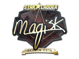 Sticker | Magisk (Gold) | Berlin 2019 (Sticker | Magisk (Gold) | Berlin 2019)