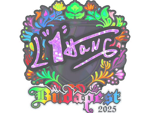 Sticker | L1haNg (Holo) | Budapest 2025 (Sticker | L1haNg (Holo) | Budapest 2025)