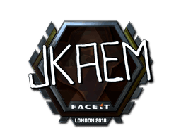 Sticker | jkaem (Foil) | London 2018 (Sticker | jkaem (Foil) | London 2018)