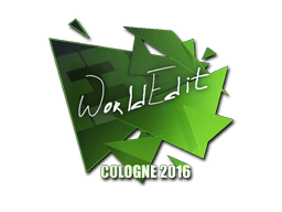 Sticker | WorldEdit | Cologne 2016 (Sticker | WorldEdit | Cologne 2016)