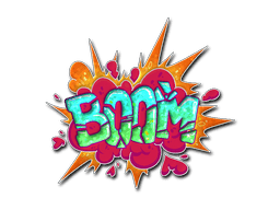 Sticker | Go Boom (Glitter) (Sticker | Go Boom (Glitter))