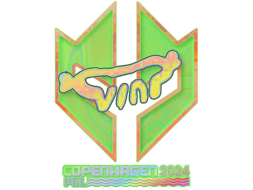 Sticker | VINI (Holo) | Copenhagen 2024 (Sticker | VINI (Holo) | Copenhagen 2024)