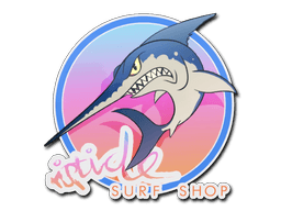 Sticker | Miami Stabbyfish (Sticker | Miami Stabbyfish)