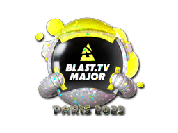 Sticker | BLAST.tv (Glitter) | Paris 2023 (Sticker | BLAST.tv (Glitter) | Paris 2023)