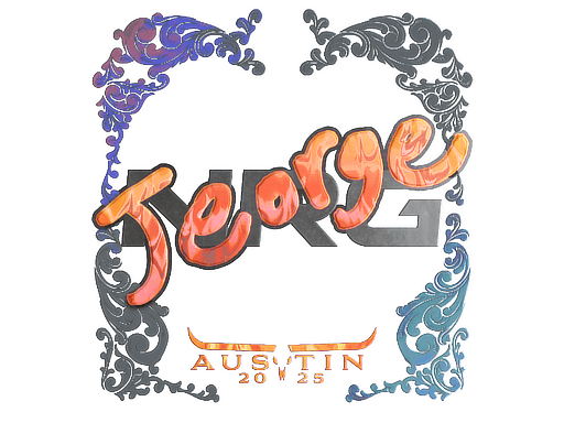 Sticker | jeorge (Holo) | Austin 2025 (Sticker | jeorge (Holo) | Austin 2025)