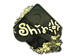Sticker | sh1ro (Gold) | Rio 2022 (Sticker | sh1ro (Gold) | Rio 2022)