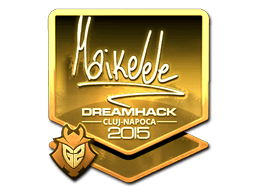 Sticker | Maikelele (Gold) | Cluj-Napoca 2015 (Sticker | Maikelele (Gold) | Cluj-Napoca 2015)