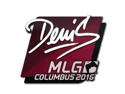 Sticker | denis | MLG Columbus 2016 (Sticker | denis | MLG Columbus 2016)