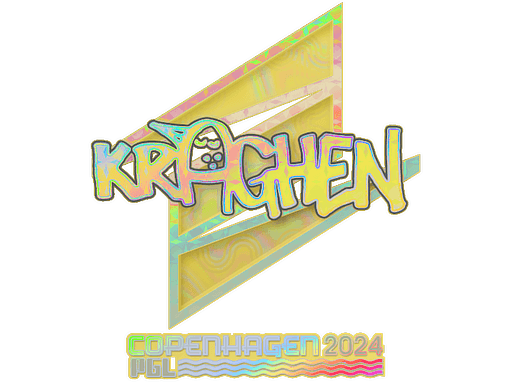 Sticker | kraghen (Holo) | Copenhagen 2024 (Sticker | kraghen (Holo) | Copenhagen 2024)