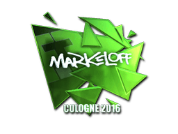 Sticker | markeloff (Foil) | Cologne 2016 (Sticker | markeloff (Foil) | Cologne 2016)