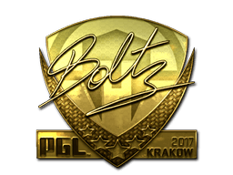 Sticker | boltz (Gold) | Krakow 2017 (Sticker | boltz (Gold) | Krakow 2017)
