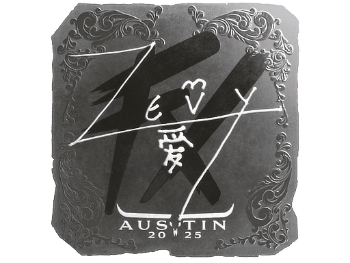 Sticker | zevy (Foil) | Austin 2025 (Sticker | zevy (Foil) | Austin 2025)