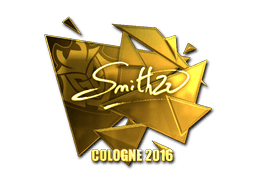 Sticker | SmithZz (Gold) | Cologne 2016 (Sticker | SmithZz (Gold) | Cologne 2016)
