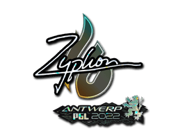 Sticker | Zyphon (Glitter) | Antwerp 2022 (Sticker | Zyphon (Glitter) | Antwerp 2022)
