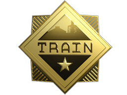 Sticker | Train (Gold) (Sticker | Train (Gold))