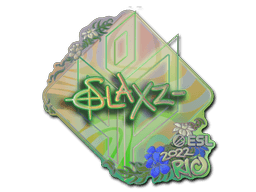 Sticker | slaxz- (Holo) | Rio 2022 (Sticker | slaxz- (Holo) | Rio 2022)