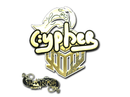 Sticker | Cypher (Gold) | Paris 2023 (Sticker | Cypher (Gold) | Paris 2023)