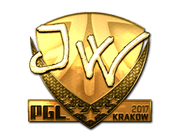 Sticker | JW (Gold) | Krakow 2017 (Sticker | JW (Gold) | Krakow 2017)
