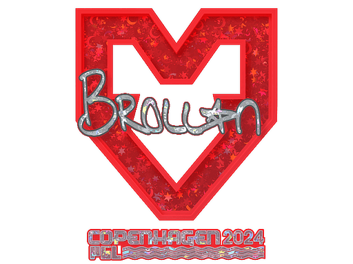 Sticker | Brollan (Glitter) | Copenhagen 2024 (Sticker | Brollan (Glitter) | Copenhagen 2024)