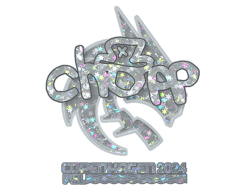 Sticker | chopper (Glitter) | Copenhagen 2024 (Sticker | chopper (Glitter) | Copenhagen 2024)